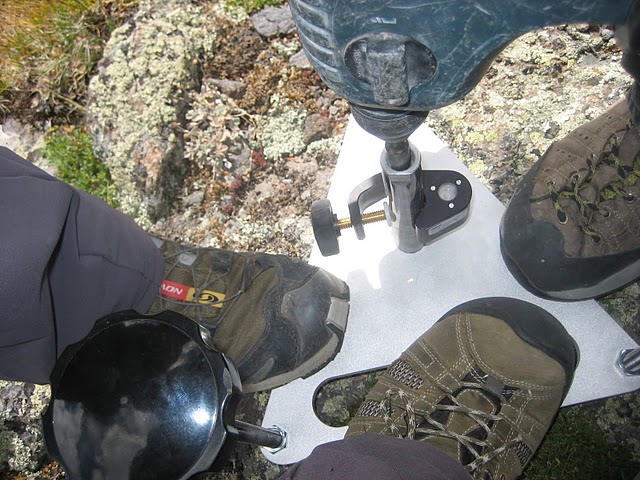 Anchoring equipment for LIDAR